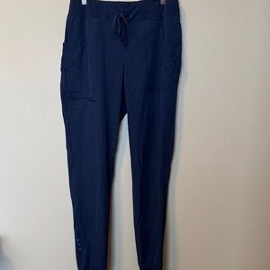 Heartsoul Navy Blue Drawstring Scrub Pants
